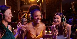 A still from Celebrity Cruises' new "Nothing Comes Close" brand campaign