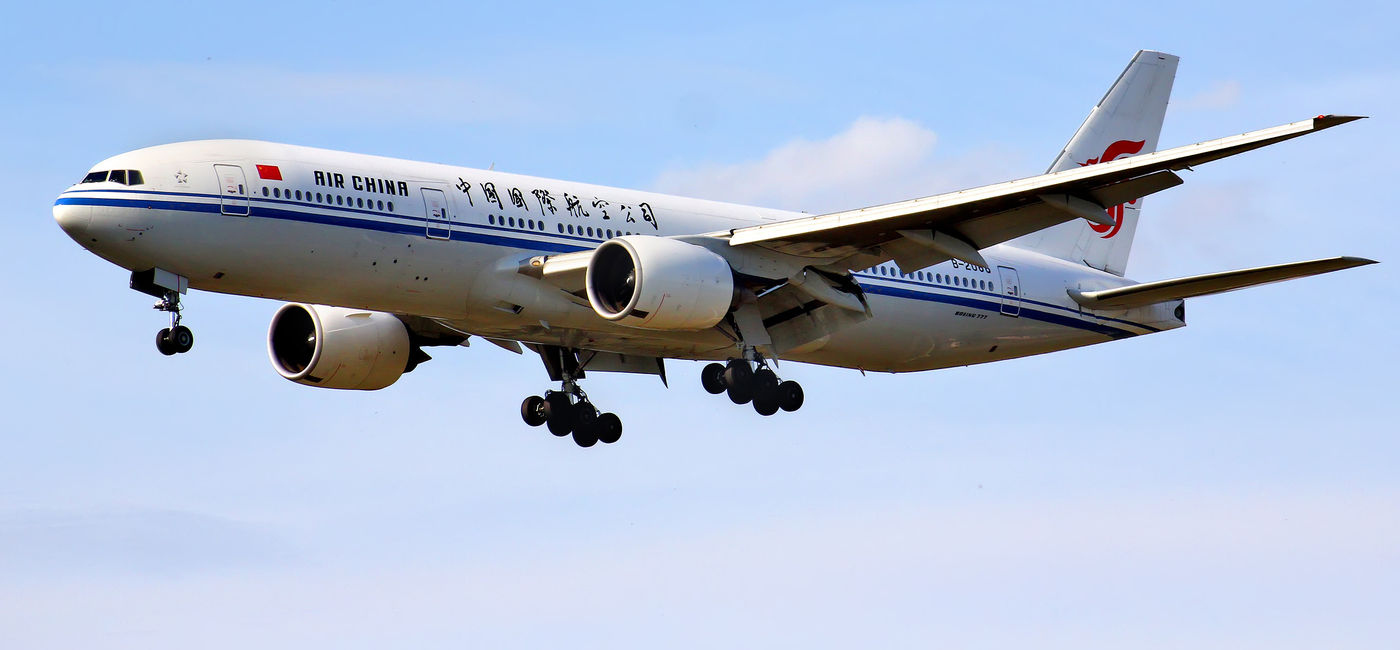 Image: Air China Boeing 777. (Photo Credit: Adobe/art_zzz)