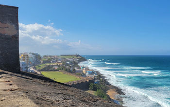 Old San Juan, San Juan, Puerto Rico, american territories, Caribbean ocean, caribbean cruise ports, castillo san cristobal, national historic sites