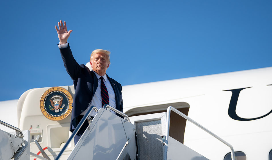 President Donald Trump, Air Force One,