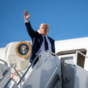 President Donald Trump, Air Force One,