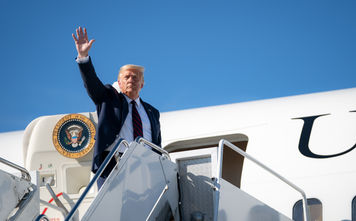 President Donald Trump, Air Force One,