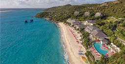 The beautiful Mandarin Oriental, Canouan.