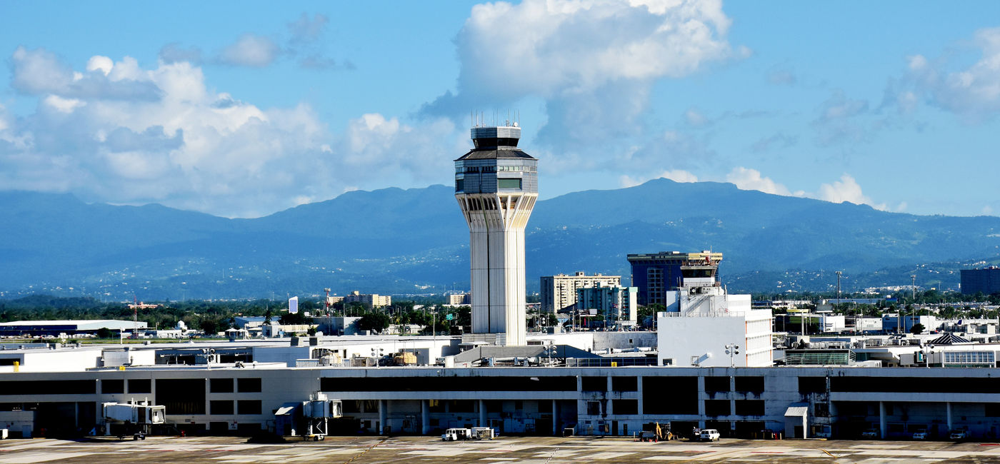 Image: Luis Muñoz Marín International Airport in San Juan, Puerto Rico. (Photo Credit: Refrina/Adobe)