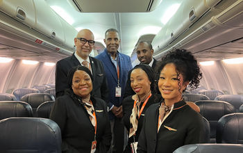 Sunwing Black History Month flight crew
