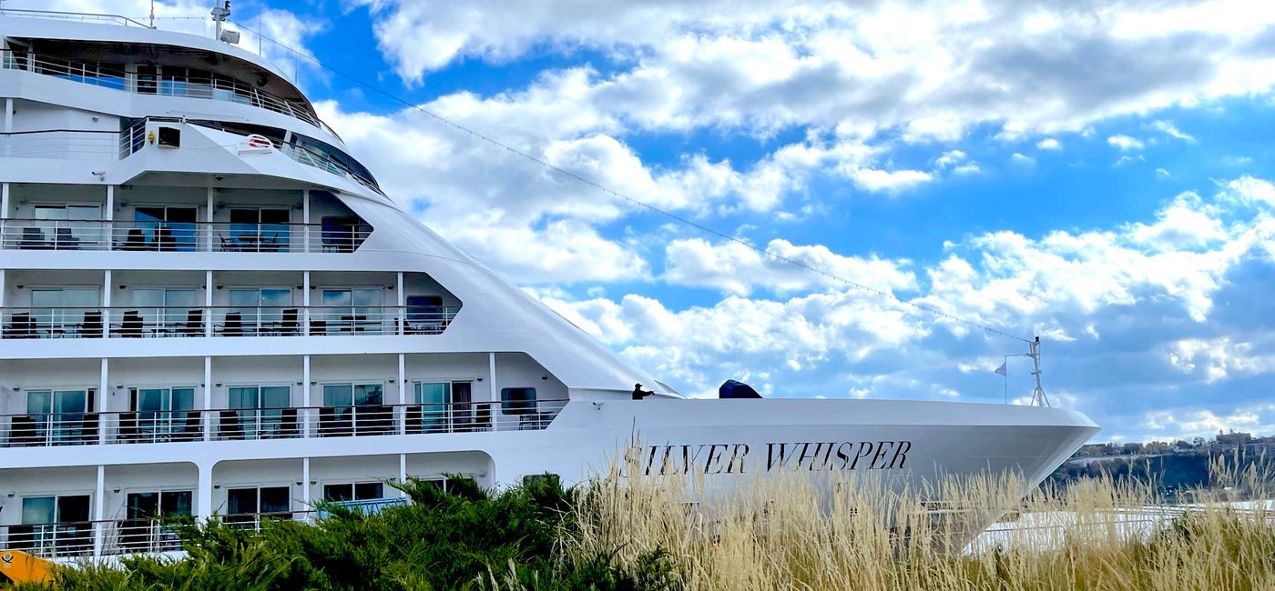 Image: Le Silver Whisper au Port de Québec (Source: Le Silver Whisper au Port de Québec)