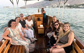 Travel advisors visited Israel in August.