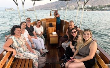 Travel advisors visited Israel in August.