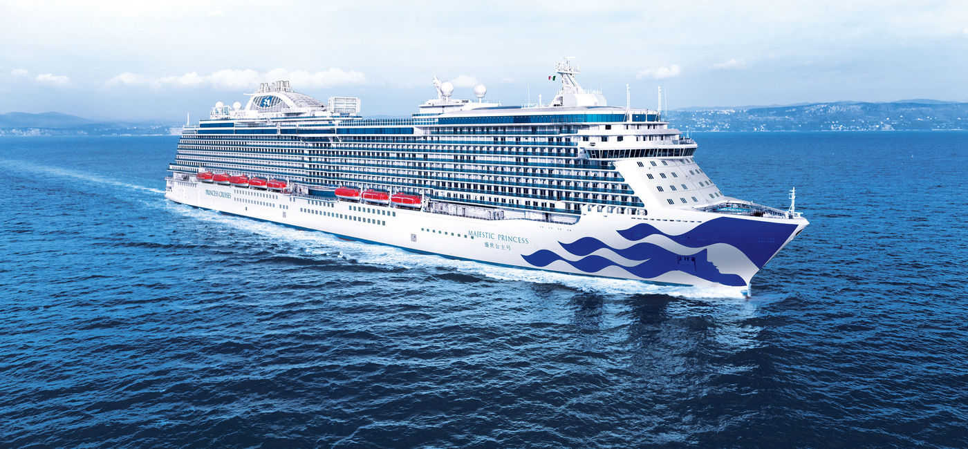Image: Princess Cruises' Royal-class cruise ship Majestic Princess. (photo courtesy of Princess Cruises)