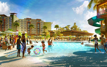 Artist rendering of The Wetlands at Disney Lakeshore Lodge