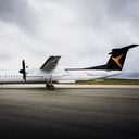 A PAL Airlines Dash 8 Q400 aircraft.