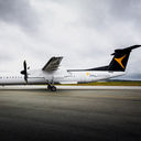 A PAL Airlines Dash 8 Q400 aircraft.