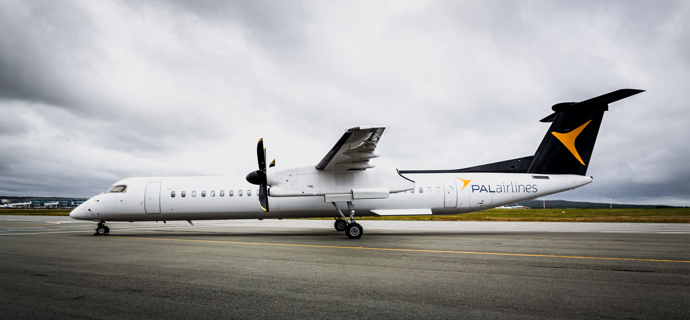 Image: Un appareil Dash 8 Q400 de PAL Airlines (Photo Credit: Wikimedia Commons/Karly Barker, CC BY-SA 4.0)