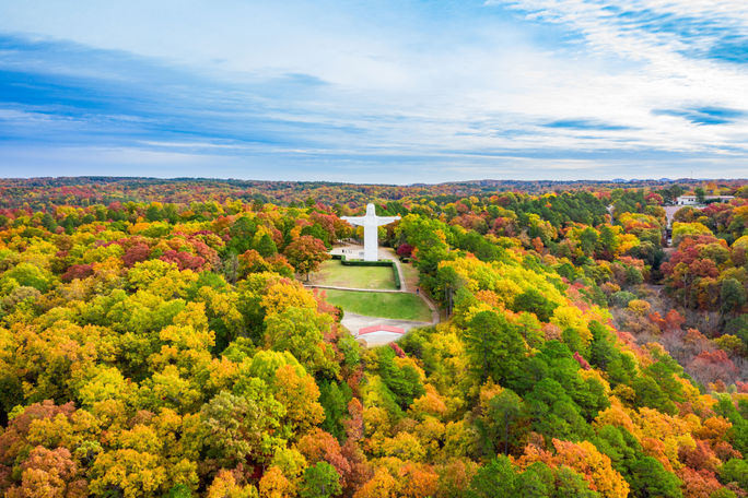 Eureka Springs, Arksansas, easter, christ of the ozarks, religious sites