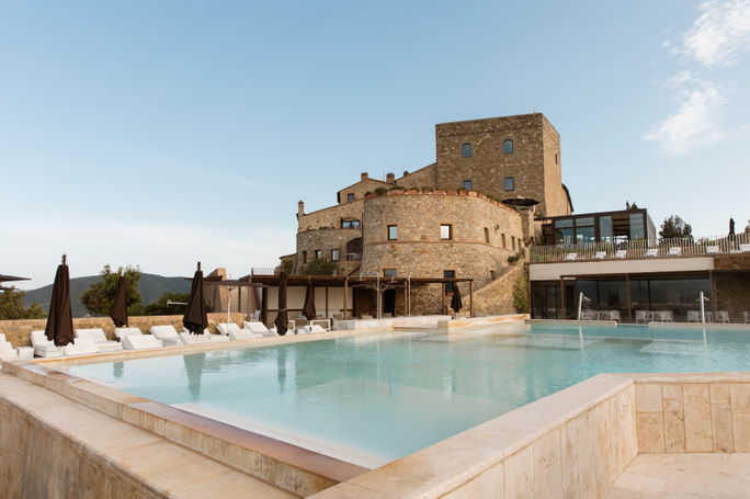 Preferred Hotels & Resorts, hotels in val d'orcia, tuscany resorts, Castello di Velona Resort Thermal SPA & Winery