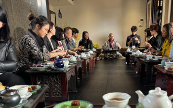 Temple food in Seoul, South Korea