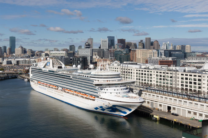 Emerald Princess, Boston, Boston cruise port, Princess cruises