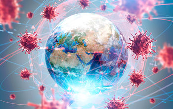 COVID-19, coronavirus, pandemic, globe, world, map, virus, viral