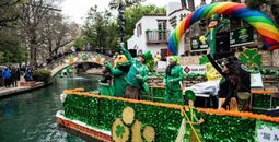 San Antonio St. Patrick's Day Barge