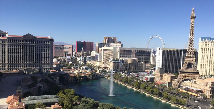 Las Vegas viewed from The Cosmopolitan 