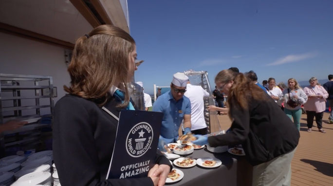 Princess Cruises, pizza party,