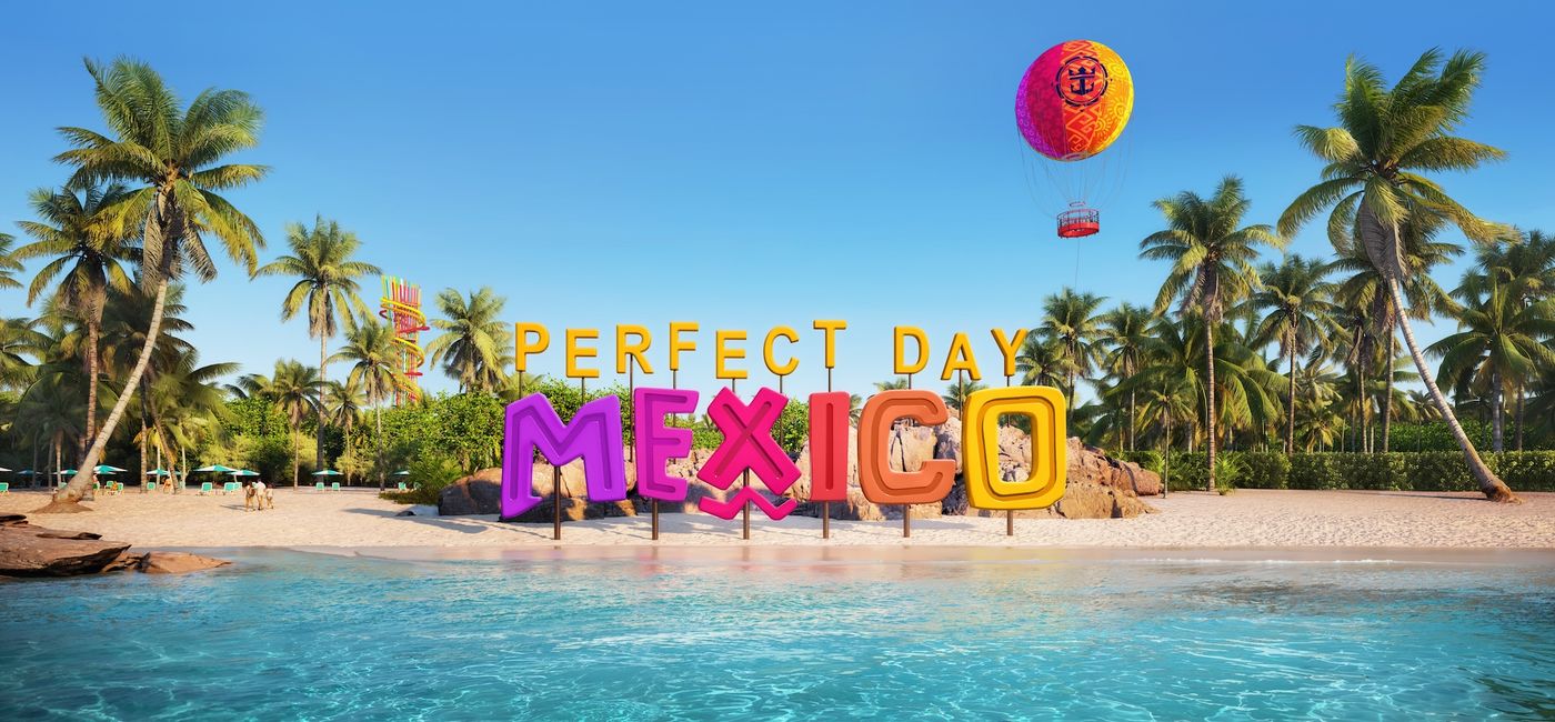 Image: Un rendu de Perfect Day Mexico (Source: Royal Caribbean International)