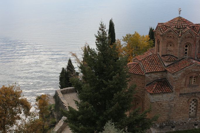 Church of St. John at Kaneo, Lake Ohrid, North Macedonia