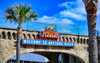 Daytona Beach, Palm Tree, Pier, Boardwalk