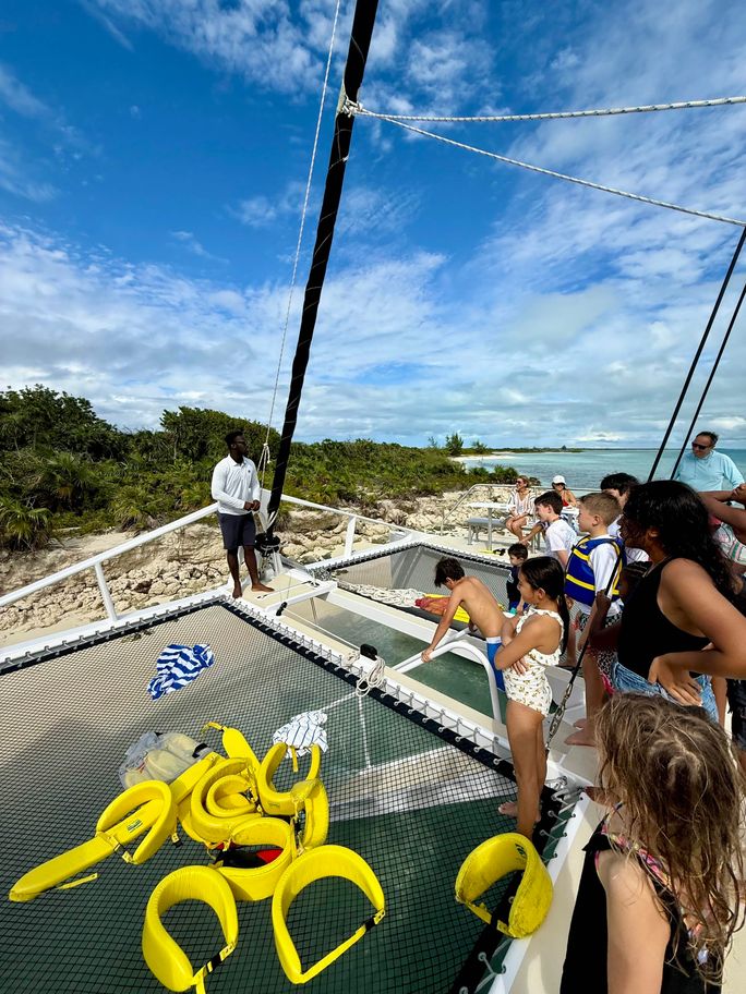Catamaran excursion with Grace Bay Resorts in Turks & Caicos Catamaran excursion with Grace Bay Resorts in Turks & Caicos