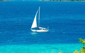Sailing in St. Thomas, USVI