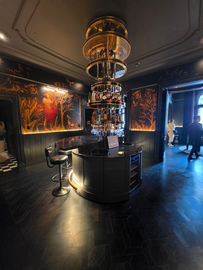W Hotel Budapest room bar