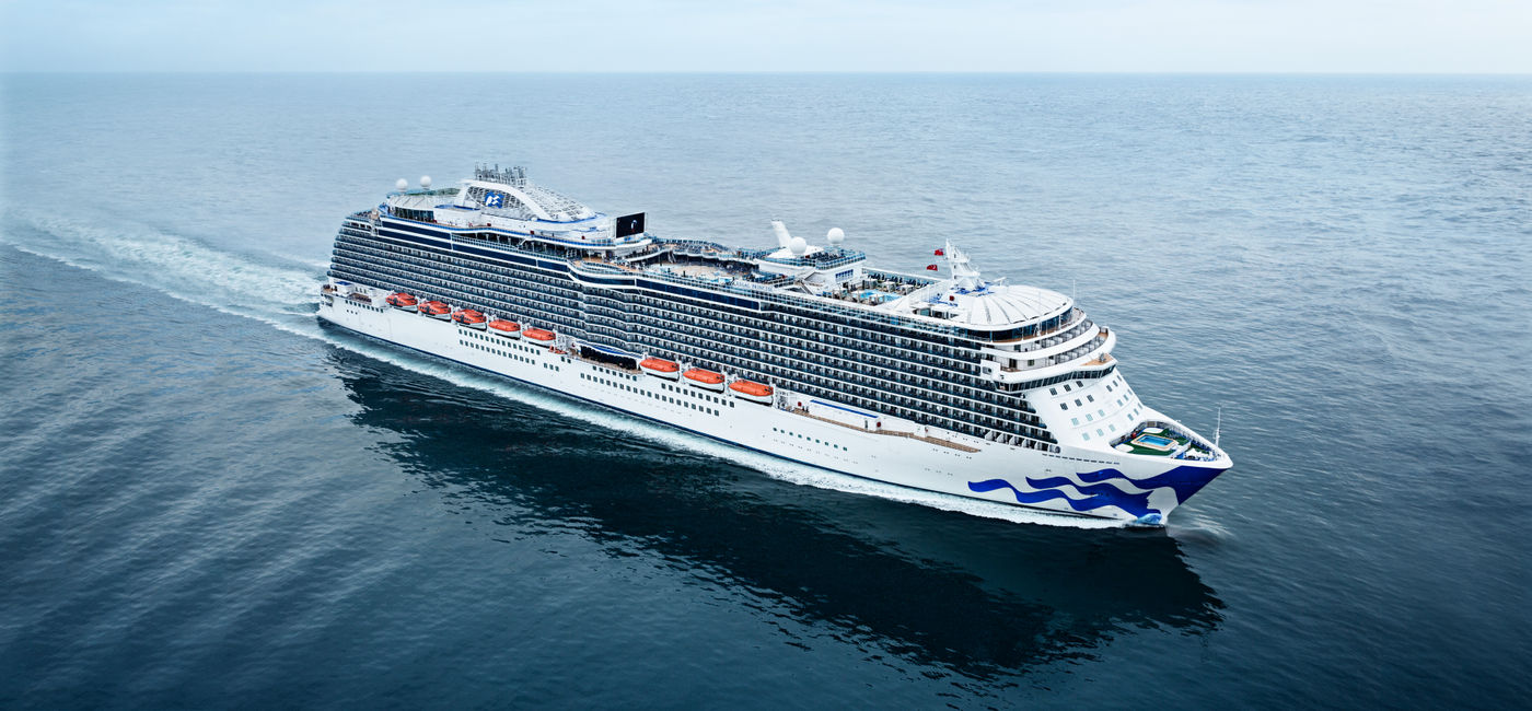 Image: Regal Princess in the open sea. (Photo Credit: Princess Cruises) 9 Exotic Cruise Itineraries