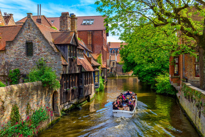 Historic city center of Bruges (Brugge), Belgium Historic city center of Bruges (Brugge), Belgium