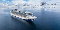 Sapphire Princess in Antarctica