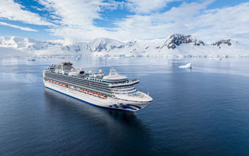 Sapphire Princess in Antarctica