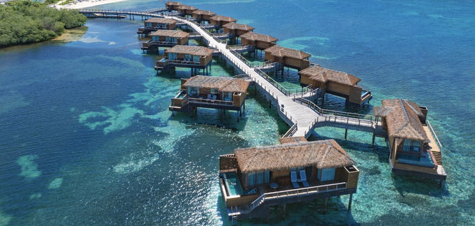 Overwater villas at Princess Senses The Mangrove Overwater villas at Princess Senses The Mangrove