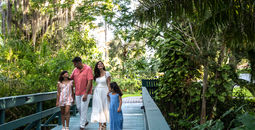 Visitors enjoy the natural environment in the greater Fort Myers area