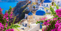 Santorini in Greece