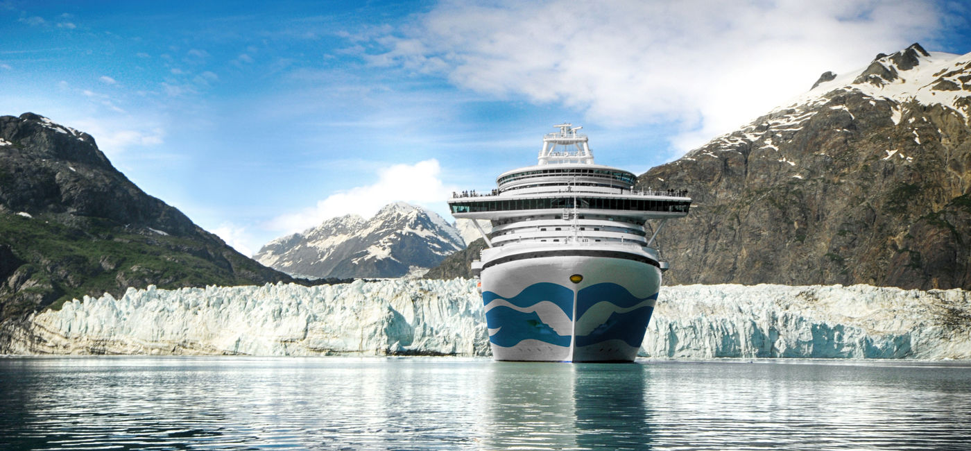 Image: A Princess Cruises ship in Alaska. (photo via Princess Cruises Media)