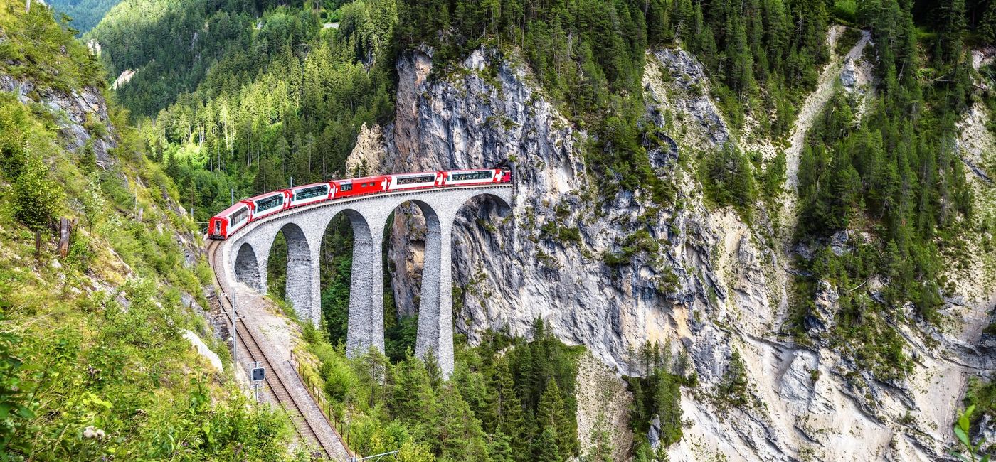 Image: Le Glacier Express (Source: Railbookers)