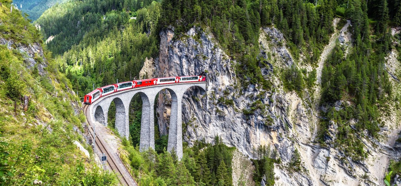 Image: The Glacier Express. (Photo Credit: Railbookers)