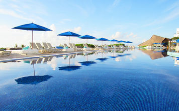Stunning pools await