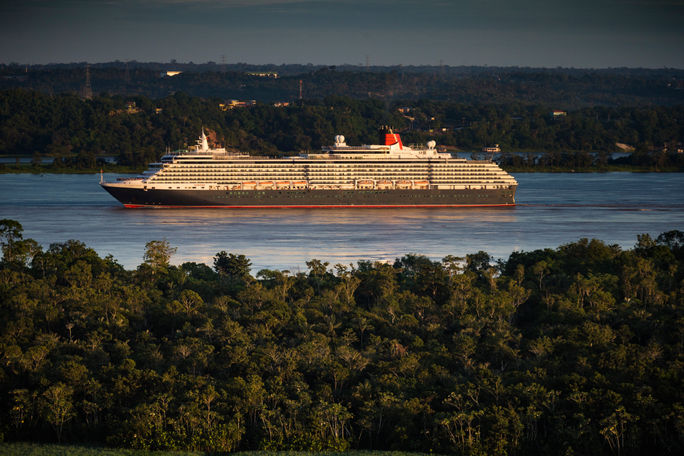 Cunard, Queen Victoria, amazon, cruise