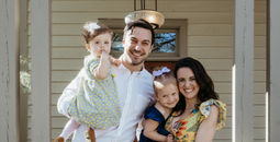 Jeremy Sulek and his family