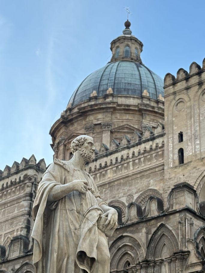 One stop on Perillo Custom Vacations’ Sicily itinerary is the 12th-century Palermo Cathedral. One stop on Perillo Custom Vacations’ Sicily itinerary is the 12th-century Palermo Cathedral.