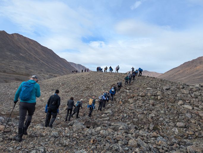 Hikes were available for travelers of all fitness and ability levels Hikes were available for travelers of all fitness and ability levels