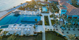 Sandals Royal Curacao at sunset