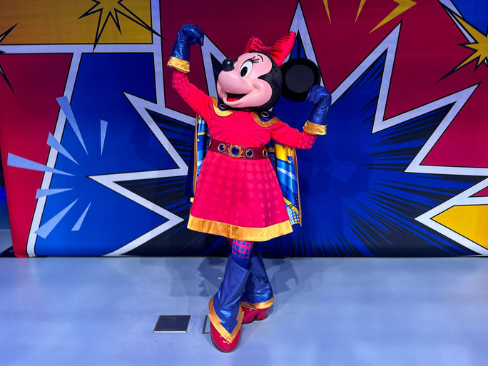 Hero Minnie Mouse will be featured aboard Disney Destiny Hero Minnie Mouse will be featured aboard Disney Destiny
