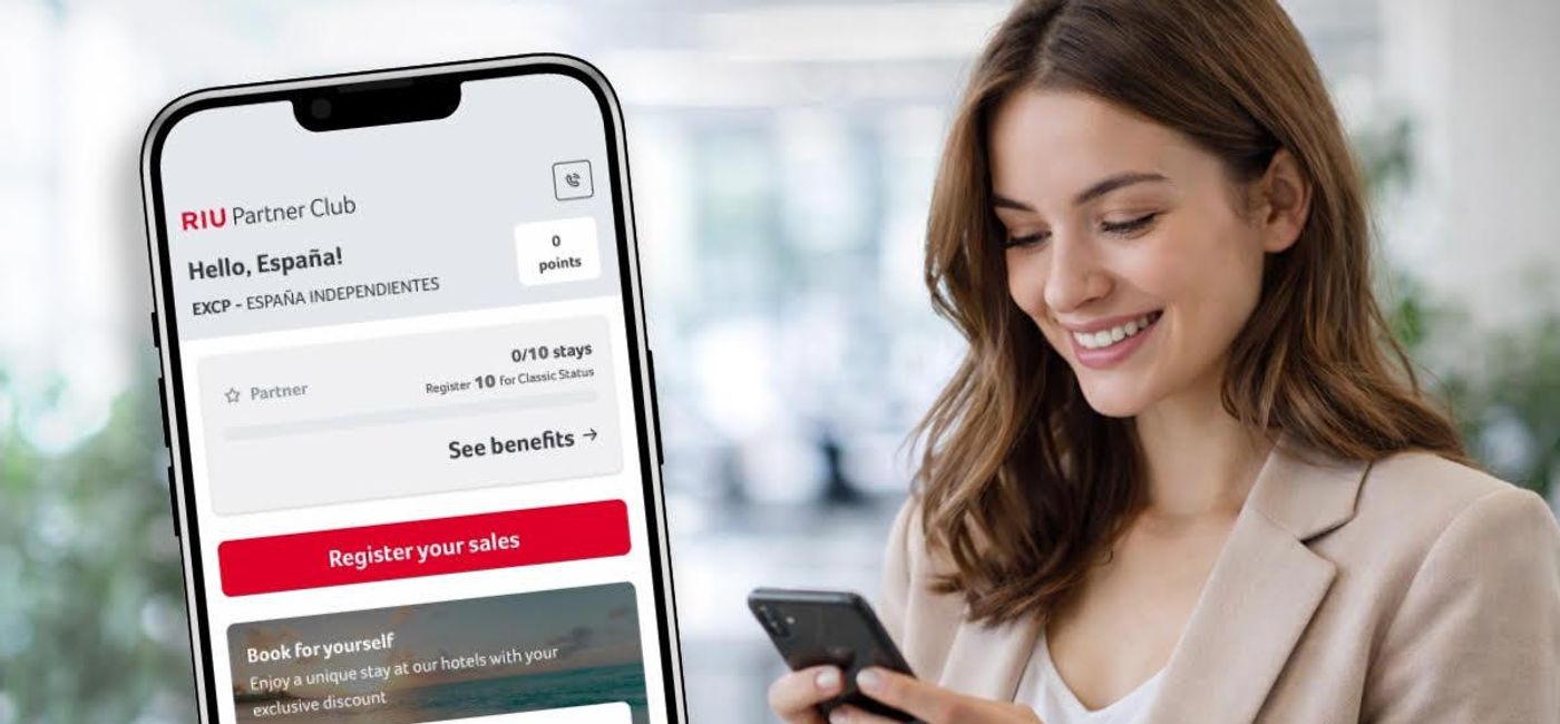 Image: RIU Partner Club Launches New Mobile App (Photo Credit: RIU Hotels & Resorts)