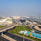 View of Dubai International Airport